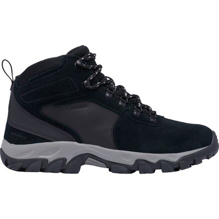 Columbia - Newton Ridge Plus II Suede WP Hiking Boot - Men's - Black/Stratus