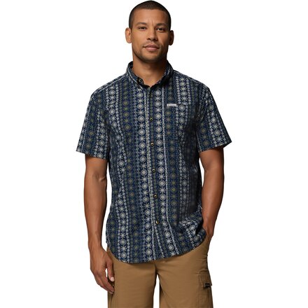 Rapid Rivers Printed Short-Sleeve Shirt - Men's