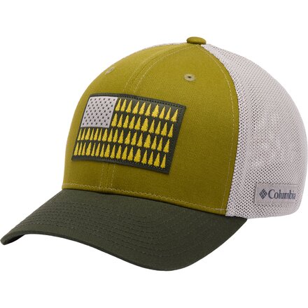 Mesh Tree Flag Trucker Hat