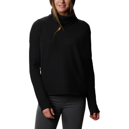 Columbia - Chillin Fleece Pullover - Women's - Black Thermal