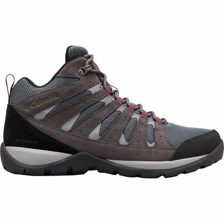 Columbia - Redmond V2 Mid WP Hiking Boot - Men's - Graphite/Red Jasper