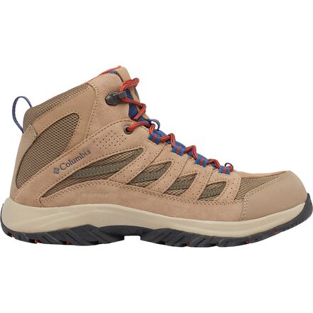Columbia - Crestwood Mid Waterproof Hiking Boot - Men's - Ash Brown/Carbon