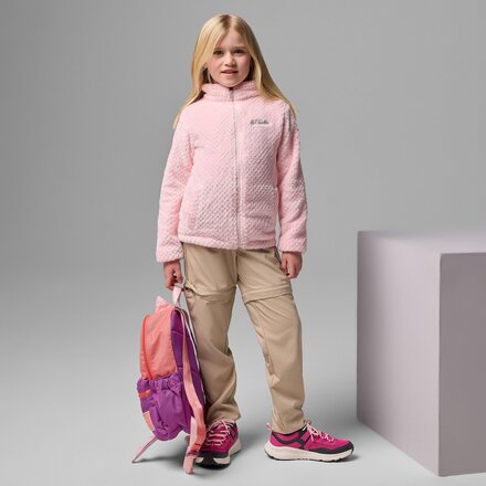 Columbia - Fire Side Sherpa Hybrid Full-Zip Fleece Jacket - Girls'