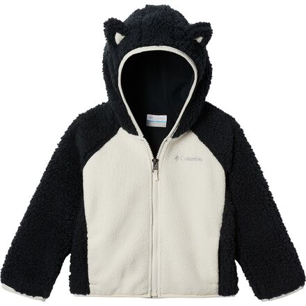 Columbia - Foxy Baby Sherpa Full-Zip Fleece Jacket - Toddler Boys' - Black/Chalk