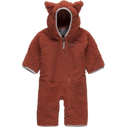 Combinaison Polaire Bébé Columbia Foxy Baby Sherpa - Capuche Avec Oreilles, Pieds Et Mains Rabattables | Coupe Ajustable, Couleur Bleu Ou Violet