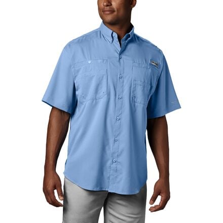 Columbia Sportswear Men's Houston Astros PFG Tamiami Button Down Shirt