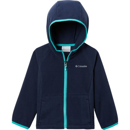 Columbia - Fast Trek II Fleece Hooded Jacket - Toddler Boys' - Collegiate Navy4
