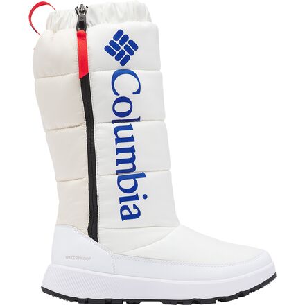 Columbia - Paninaro Omni-Heat Tall Boot - Women's - White/Cobalt Blue
