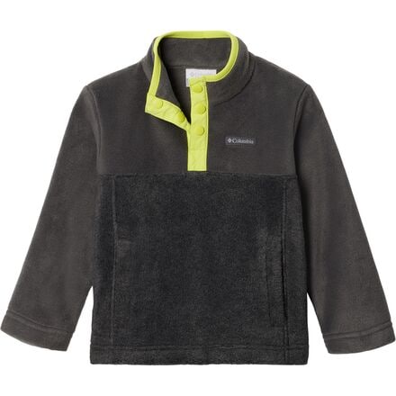 Columbia - Steens Mountain 1/4-Snap Fleece Pullover - Toddlers' - Charcoal Heather/Shark