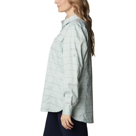 Columbia - Silver Ridge Lite Plaid Long-Sleeve Plus Shirt - Women's
