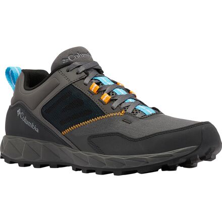 Columbia - Flow District Hiking Shoe - Men's - Dark Grey/Cyan Blue