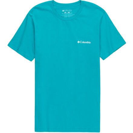 Columbia - Sandy Short-Sleeve T-Shirt - Men's - Emerald Sea