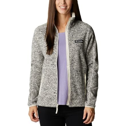 Columbia - Sweater Weather Full-Zip Jacket - Women's - Chalk Heather