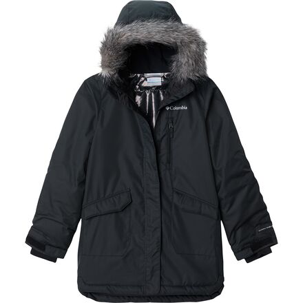 Columbia - Suttle Mountain Long Insulated Jacket - Girls' - Black
