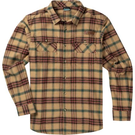 Columbia - Roughtail Stretch Flannel Long-Sleeve Shirt - Men's - Sahara Decoy Tartan