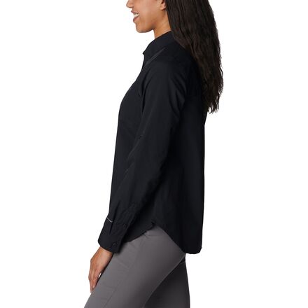Columbia Dames UV overhemd Silver Ridge Utility Patterned White Long S