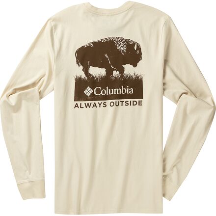 Columbia - Plains Long-Sleeve T-Shirt - Men's - Chalk