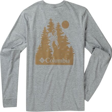 Columbia - Sneakapeak Long-Sleeve T-Shirt - Men's - Grey Heather