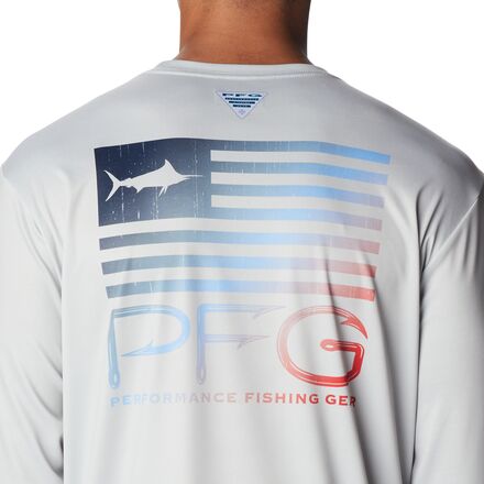 Camiseta Columbia PFG Manga Longa - Terminal Tackle Proteção Solar