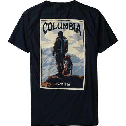 Columbia - Overlook T-Shirt - Men's - Columbia Navy