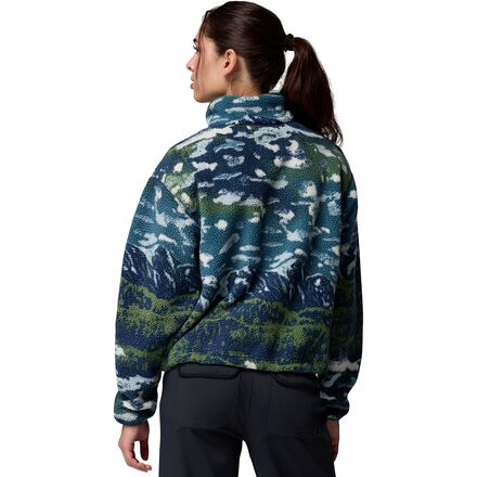 Columbia - Helvetia II Printed Cropped 1/2-Snap Pullover - Women's