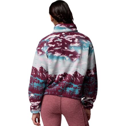 Columbia - Helvetia II Printed Cropped 1/2-Snap Pullover - Women's
