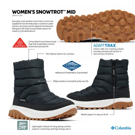 Columbia - Snowtrot Mid Boot - Women's