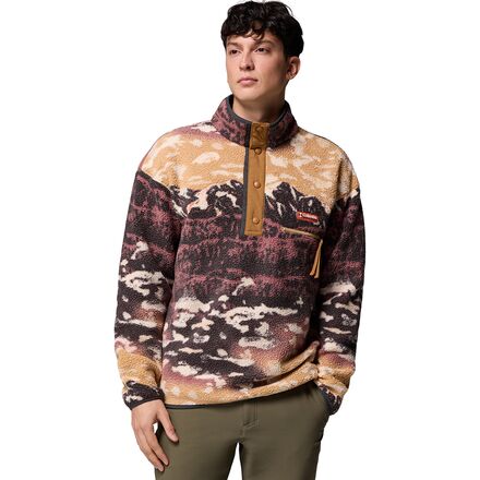 Helvetia II Printed 1/2-Snap Fleece - Men's