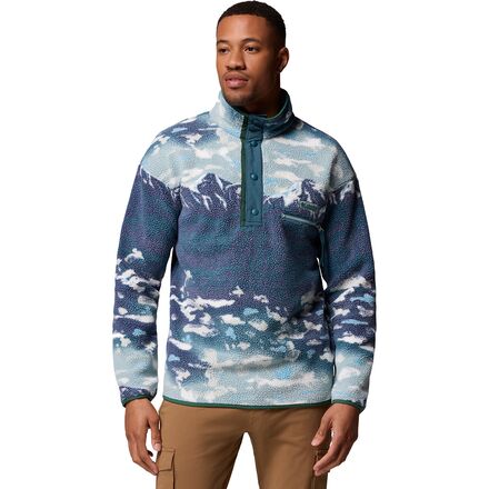 Helvetia II Printed 1/2-Snap Fleece - Men's
