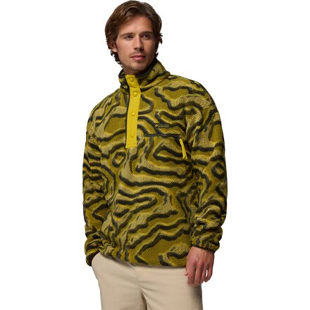 Helvetia II Printed 1/2-Snap Fleece - Men's