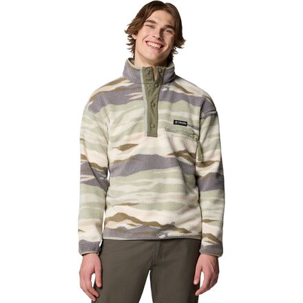 Helvetia II Printed 1/2-Snap Fleece - Men's