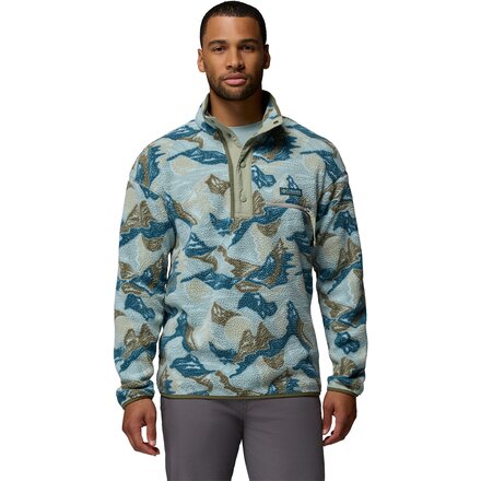 Helvetia II Printed 1/2-Snap Fleece - Men's