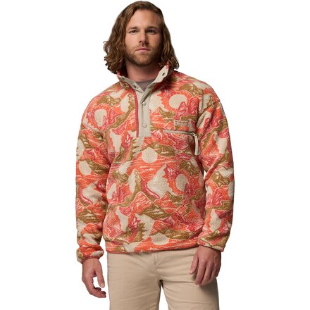 Helvetia II Printed 1/2-Snap Fleece - Men's