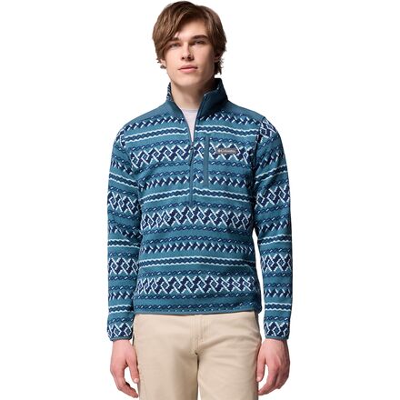 Columbia - Sweater Weather II Printed 1/2-Zip Fleece - Men's