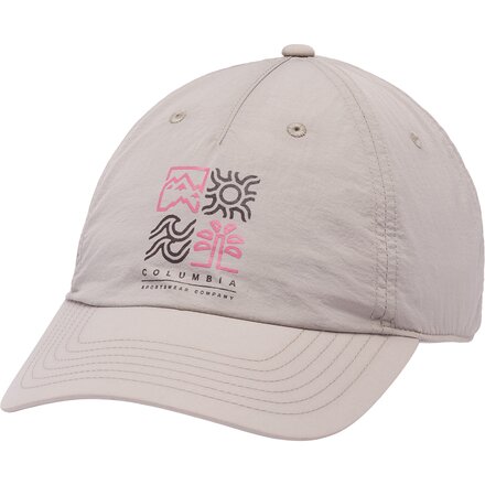 Columbia - Spring Canyon II Ball Cap - Flint Grey/Icons
