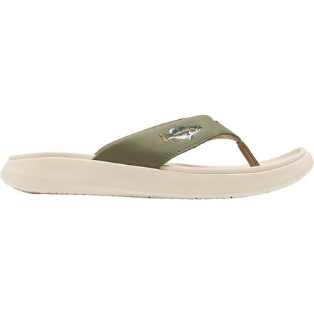 Boatside Fish Flip Flop - Men's