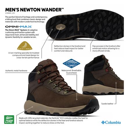 Columbia - Newton Wander Hiking Boot - Men's