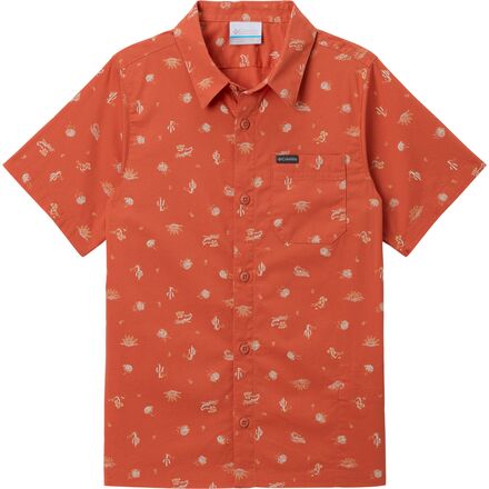 Rapid Rivers Printed Short-Sleeve Shirt - Boys'