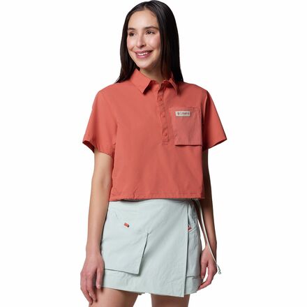 Columbia - Cove Beach Woven Cropped Shirt - Women's