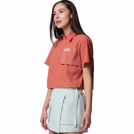 Columbia - Cove Beach Woven Cropped Shirt - Women's