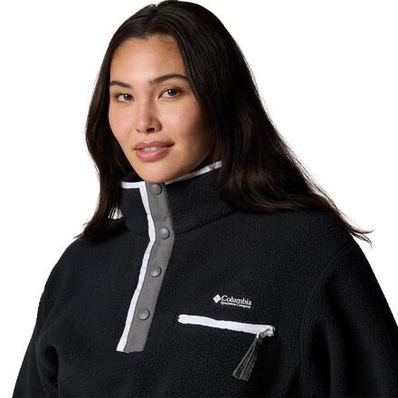 Columbia - Helvetia II Cropped 1/2-Snap Fleece Pullover - Women's