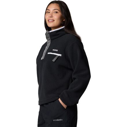 Columbia - Helvetia II Cropped 1/2-Snap Fleece Pullover - Women's