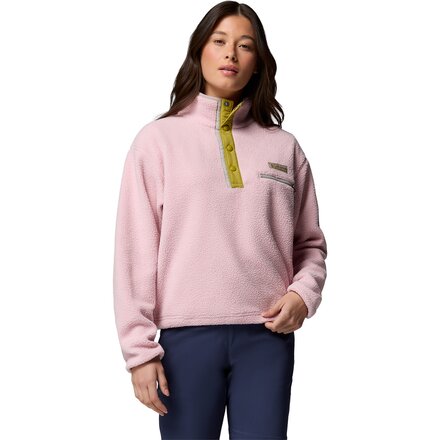 Columbia Helvetia II Cropped 1/2-Snap Fleece Pullover - Women's