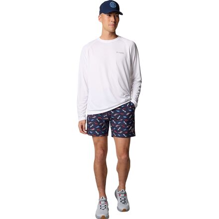Columbia - PFG Rambler Printed 6in Water Short - Men's