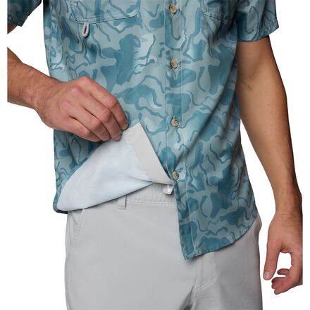 Columbia - PFG Uncharted Printed Short-Sleeve Shirt - Men's
