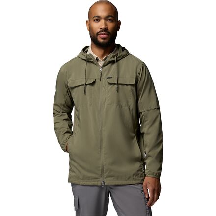 Skien Valley Hooded Long-Sleeve Shirt - Men's