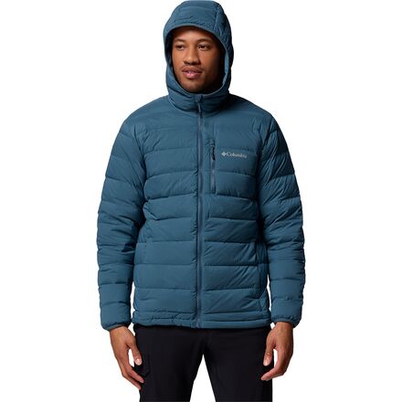 Columbia - Drift Peak Stretch Down Hooded Jacket - Men's