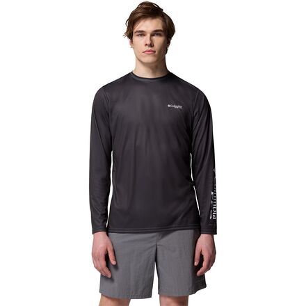 Terminal Tackle PFG Border Hex Long-Sleeve Shirt - Men's