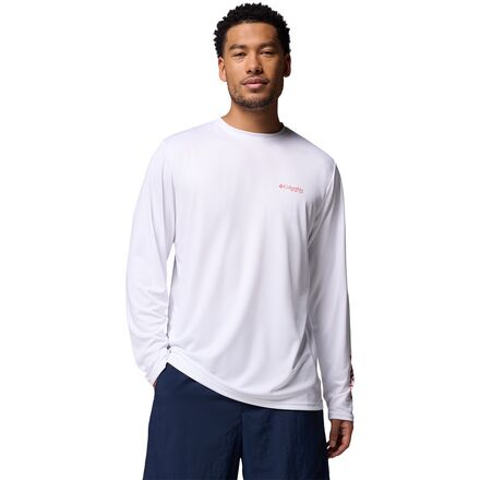 Terminal Tackle PFG Border Hex Long-Sleeve Shirt - Men's