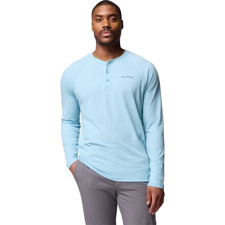 Thistletown Hills Raglan Henley Shirt - Men's